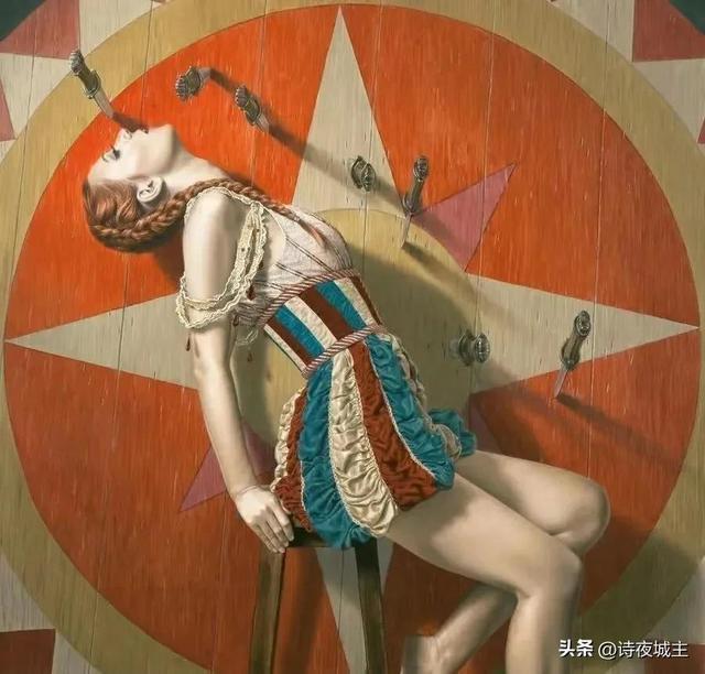 绘画大师奇富恩女人体油画_姿态丰盈_矫饰俗艳的画风_洋溢出情色元素