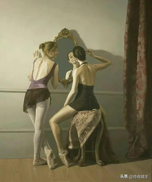 绘画大师奇富恩女人体油画_姿态丰盈_矫饰俗艳的画风_洋溢出情色元素